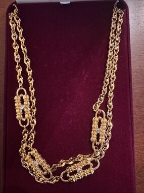 Camrose & Kross Gold-Jackie Kennedy Reproduction Necklace
